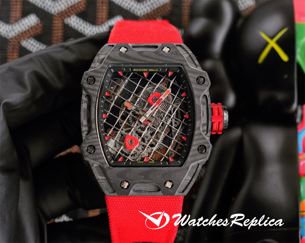 Richard Mille RM27 04 R plicas Relojes de fibra de carbono