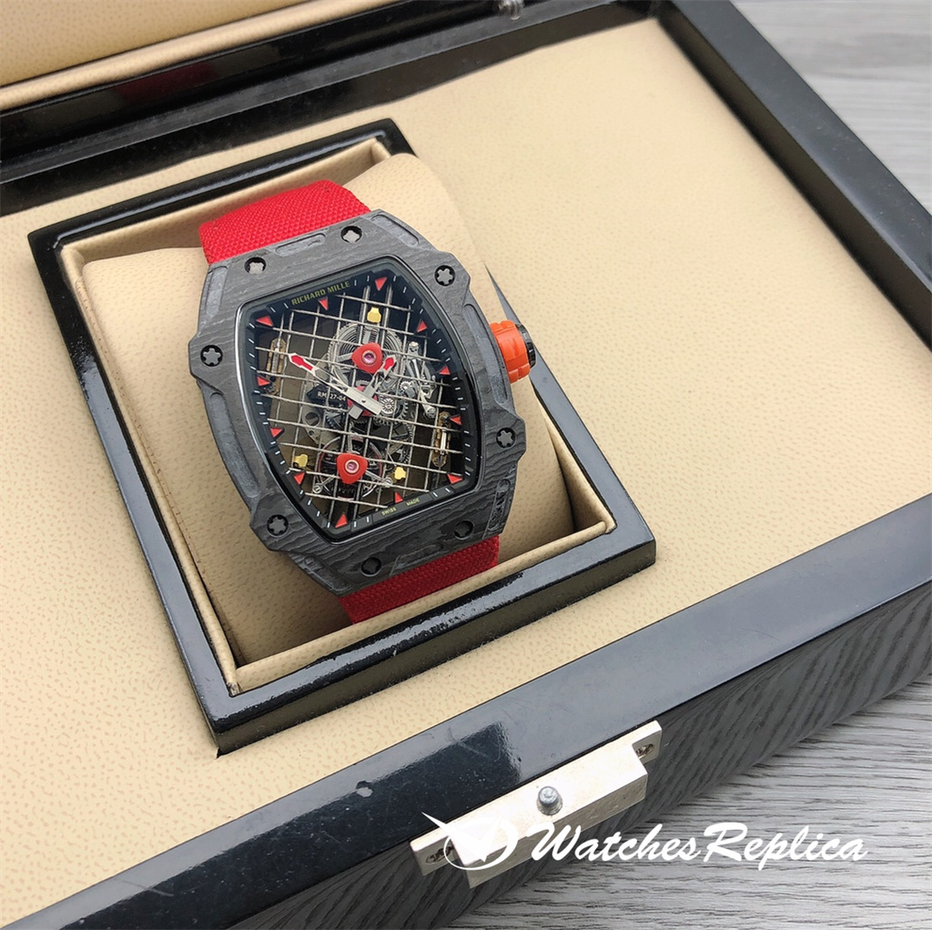 Richard Mille RM27 04 R plicas Relojes de fibra de carbono